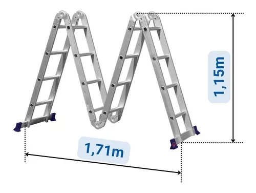 escada articulada 4x4 mor escada articulada 4x4 mor
